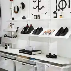 Компактное решение для открытого шкафа