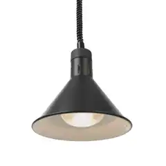 Коническая тепловая лампа, серебристая ø275x(H)250 мм, 230V, 250W