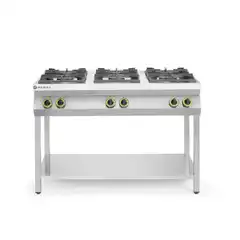 Профессиональная газовая плита Hendi Kitchen Line с 6 конфорками HENDI