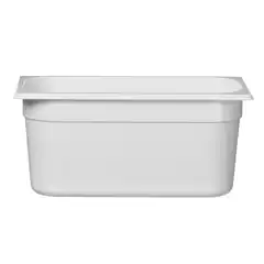 Белая гастроёмкость GN 1/3 из поликарбоната, 2,5 л