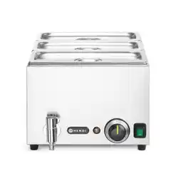 Настольный мармит bain-marie GN 1/1 с 3 гастроёмкостями GN 1/3 и крышками