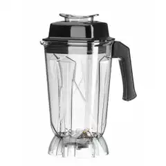 Блендер цифровой для бара без BPA, HENDI, 2,5L, Черный, 230V/1680W, 220x240x(H)535mm