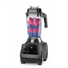 Блендер цифровой для бара без BPA, HENDI, 2,5L, Черный, 230V/1680W, 220x240x(H)535mm