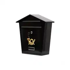 Металлический почтовый ящик YATO, 380×320×105 мм, серый