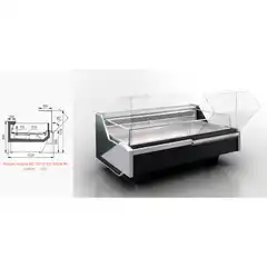 Витрина Missouri enigma MC 122 LT OS 115-DLM - 1250