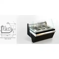 Витрина Missouri enigma NK 120 heat DS OS 120 - 1250