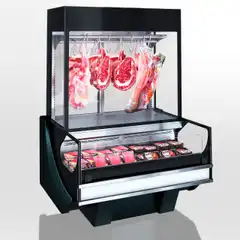Витрина Missouri cold diamond MC 126 crystal combi 2 S/self 200-S/DBA (Upper enclosure: static, packaged unit) - 1300