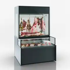 Специализированная витрина для продажи мяса Missouri MC 120 crystal combi S M