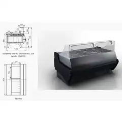 Витрина Missouri NC 120 heat grill PS 130 - 1250