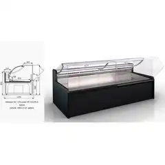 Витрина Missouri AC 120 meat OS 120-DLA - 1250