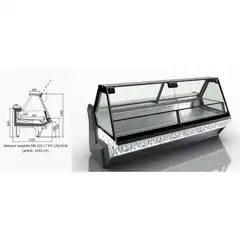 Витрина Missouri sapphire MK 115 LT PS 125-DLM - 1250