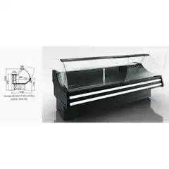 Витрина Sonata AG 119 LT OS 125-SLA - 1250