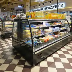 Полувертикальная витрина Indiana eco MSV 070 MT O 130-DLM - 937