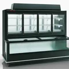 Витрина для замороженных продуктов Alaska combi 2 AHV 110 LT D/C 220 DLA - 1250