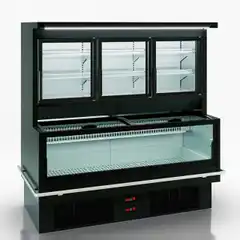 Витрина для замороженных продуктов Alaska combi 2 AHV 090 LT D/C 200-D/SLA - 1250