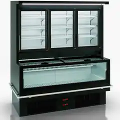 Витрина для замороженных продуктов Alaska combi 2 AHV 090 LT D/C 200-D/SLA - 1250