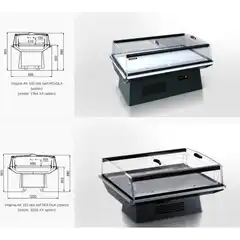 Промоциональная витрина Virginia AK 100 deli self 083-DLA (option) - 937