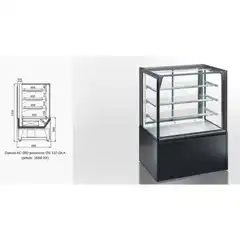 Кондитерская витрина Dakota AC 080 patisserie OS 137-DLA (1668) - 600