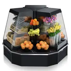 Полувертикальная витрина Indiana eco NSV 070 O 144 — угловые элементы