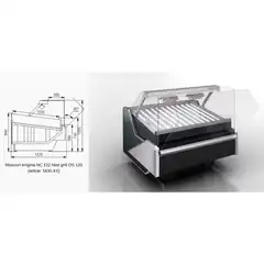 Витрина Missouri enigma NC 122 heat grill OS 120 - 937