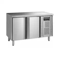 Морозильный стол из нержавеющей стали с 2 дверями, 282 л, -20...-10 °C TEFCOLD CF7210/-SP