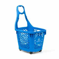 Покупательская корзина Plastimark Maxityko 66 л — насыщенный красный (RAL 3020)