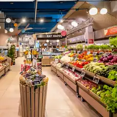 Стеллажи для выкладки овощей и фруктов с нижним уровнем
