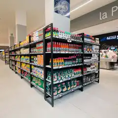 Модульная стеллажная система с регулируемыми полками