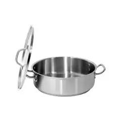 Кастрюля с крышкой 36x11см 11.2л, YATO