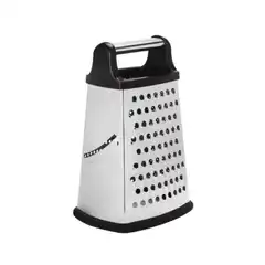 Тёрка четырёхсторонняя из нержавеющей стали 100×80×230 мм