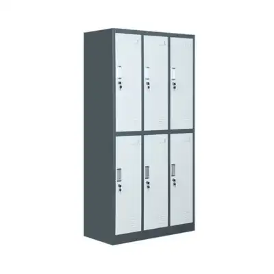 Металлический шкаф KEFEIYA с отделениями для хранения одежды в раздевалках и офисах