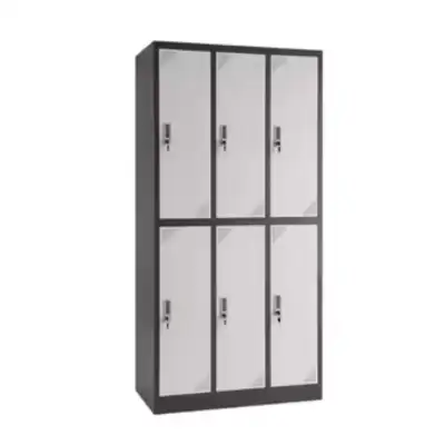 Металлический шкаф KEFEIYA с отделениями для хранения одежды в раздевалках и офисах