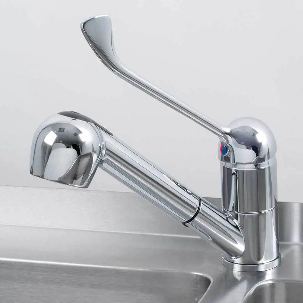 Смеситель для умывальника с выдвижным душем