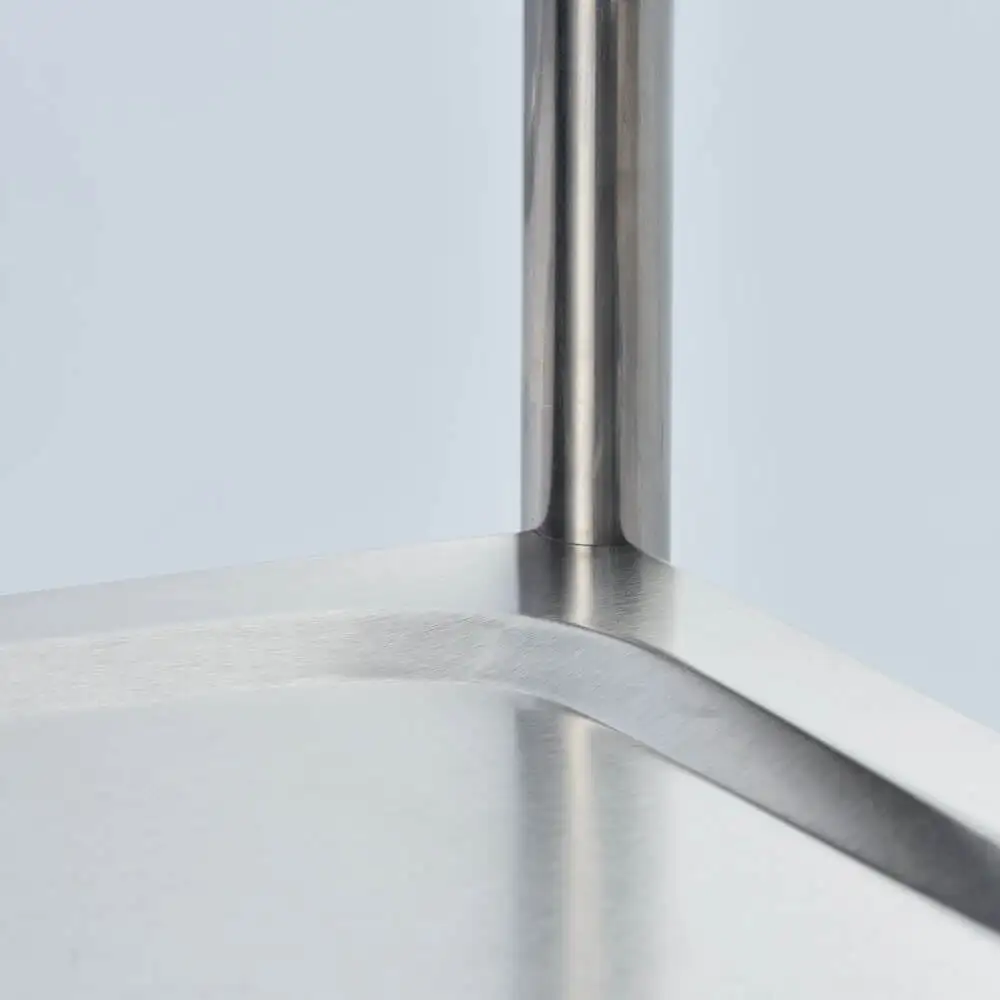 Тележка для официанта из нержавеющей стали, 3 полки.