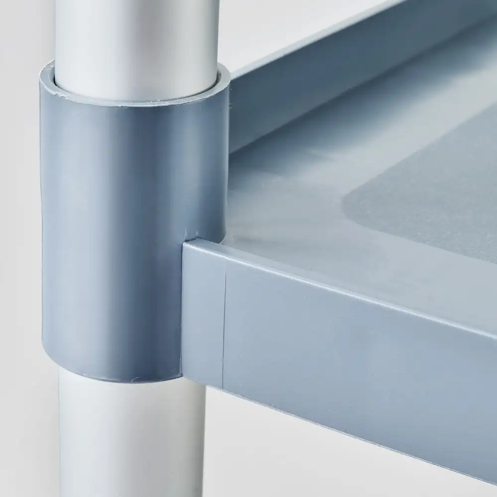 Тележка официанта пластиковая, 3 полки