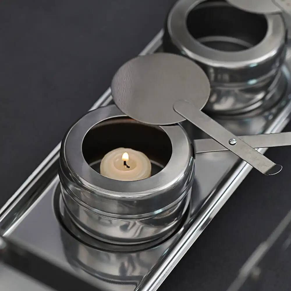 Мармиты с подогревом от свечи, GN 1/1