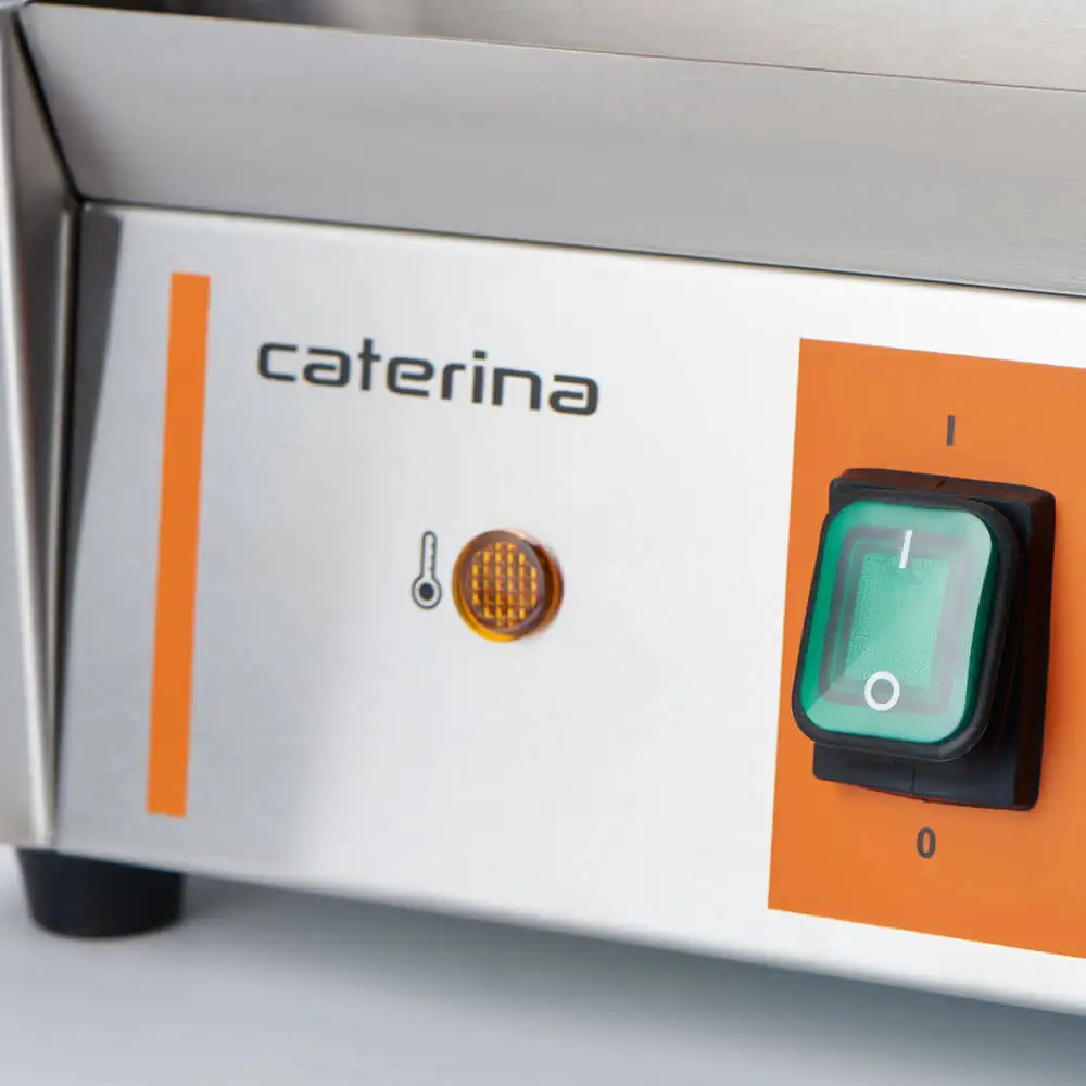 Контактный Гриль, Одиночный, Рифленый