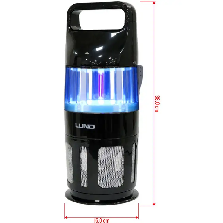 Лампа от насекомых с вентилятором УФ-А, 15 Вт