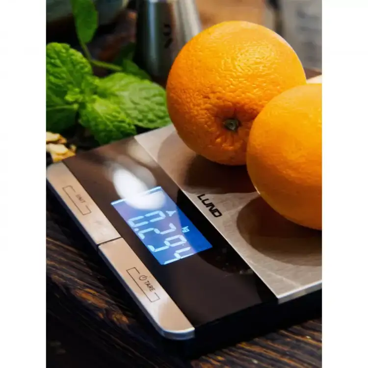 Компактные кухонные весы из нержавеющей стали, LUND