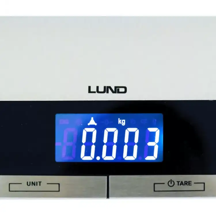 Компактные кухонные весы из нержавеющей стали, LUND