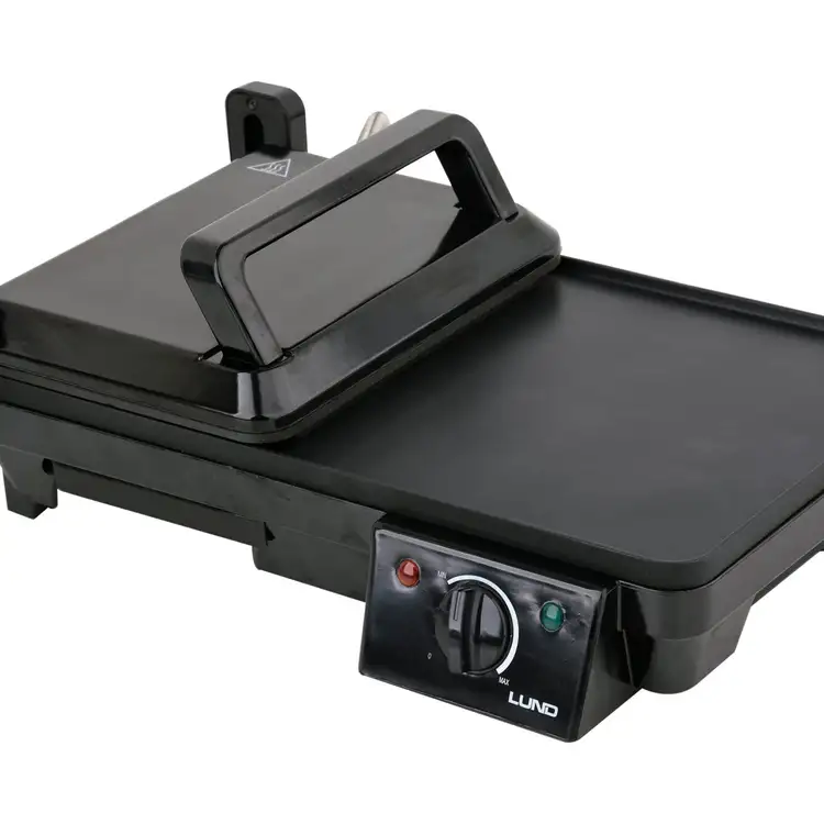 Электрический настольный гриль 2-в-1, 2000В