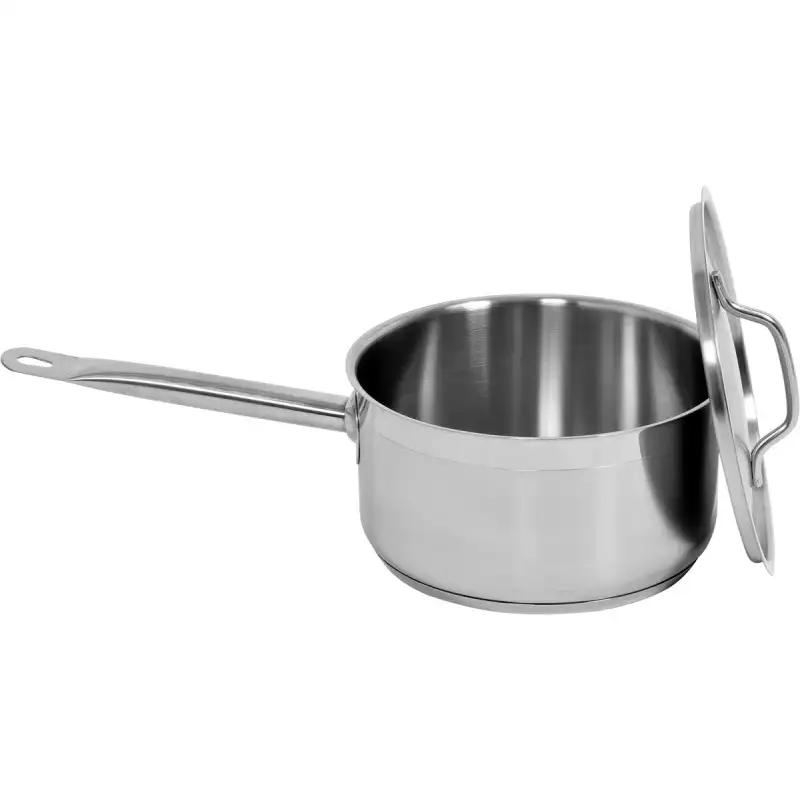 Сковорода с ручкой и крышкой 16x9,5см, 1,9л, YATO