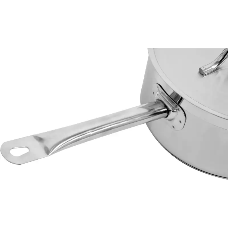 Сковорода с ручкой и крышкой 16x9,5см, 1,9л, YATO