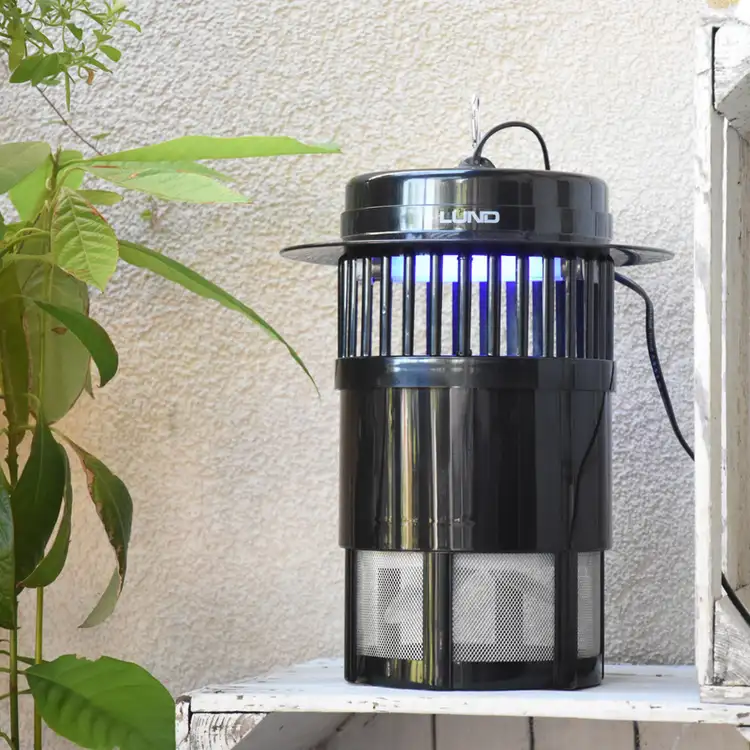 Лампа от насекомых с вентилятором УФ-А, 20 Вт