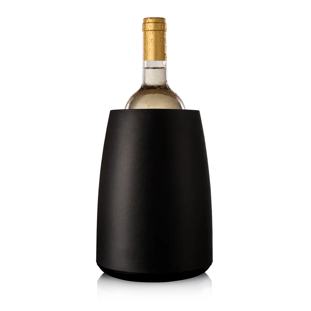 Элегантный чёрный охлаждающий чехол для вина