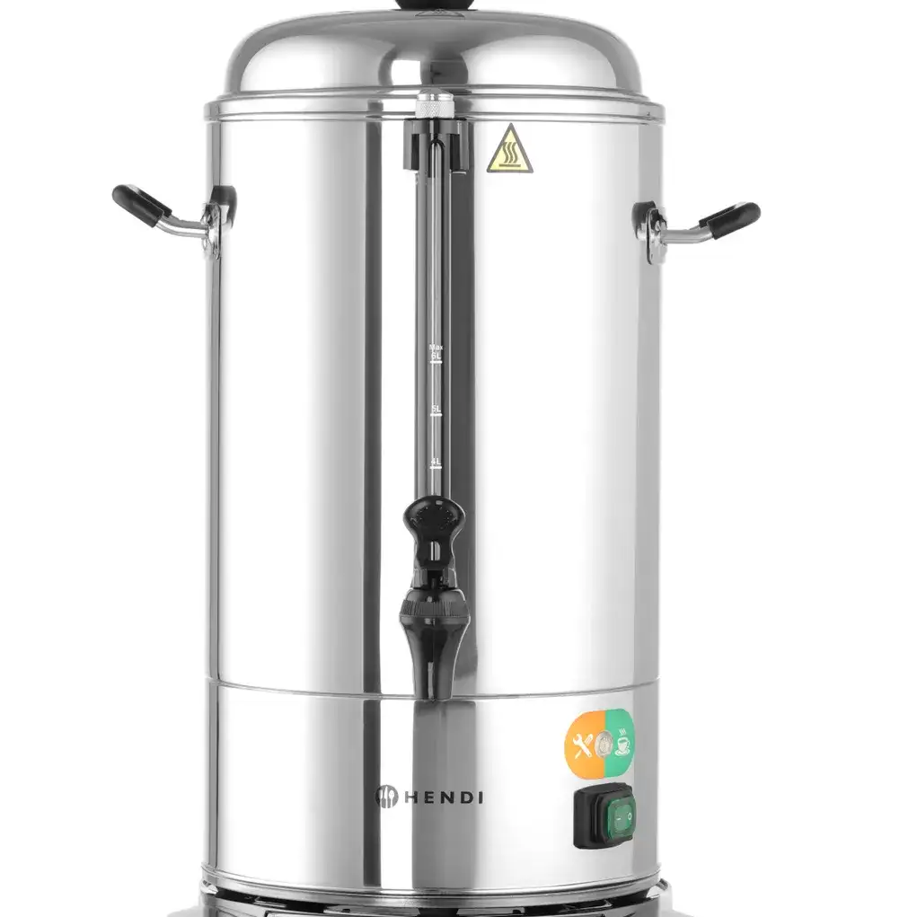 Боилер, перколятор с двойными стенками, 10 литров, 1500 Вт, 370x390x(H)525 мм, Hendi