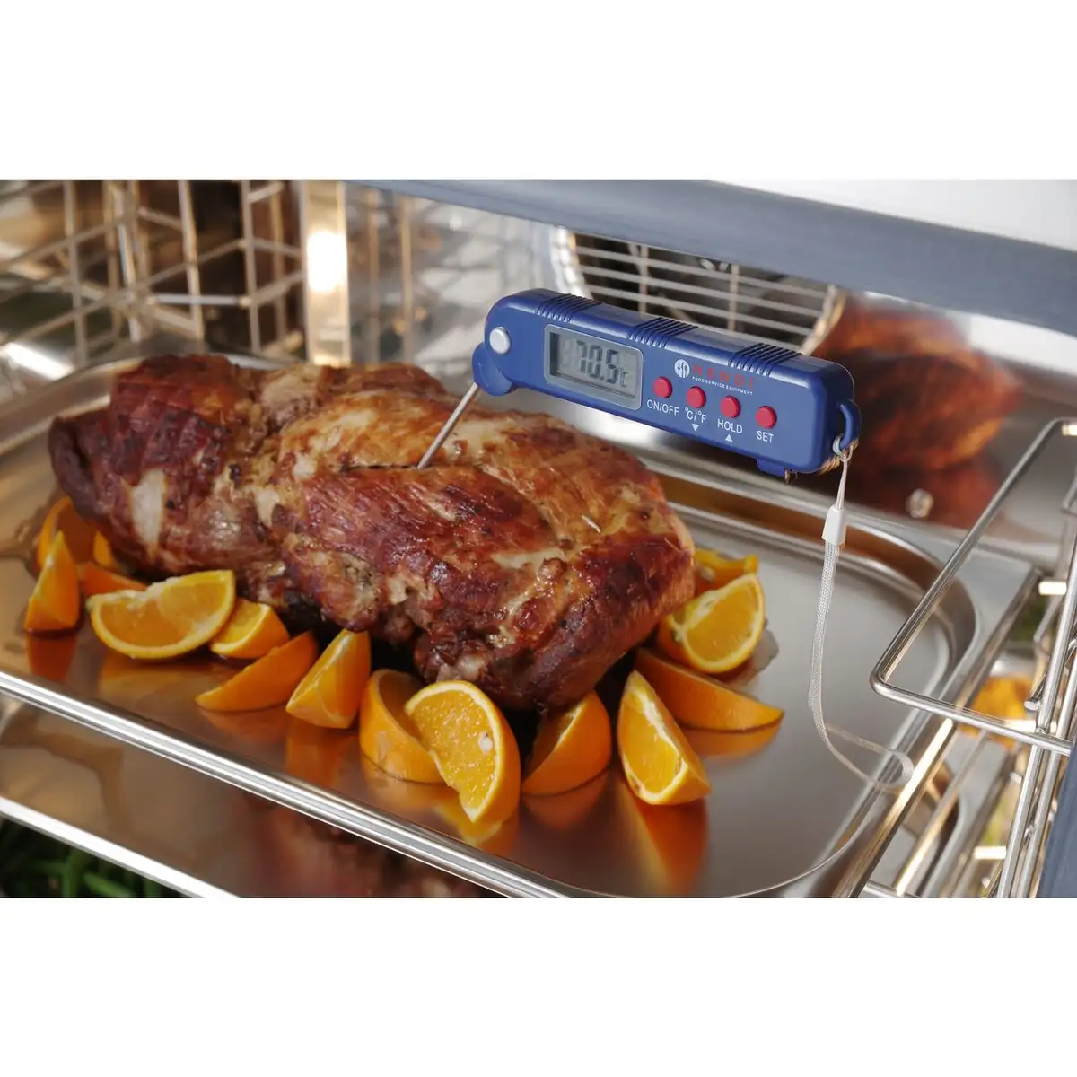 Термометр с складным щупом, темп. диапазон -50/300°С, Hendi