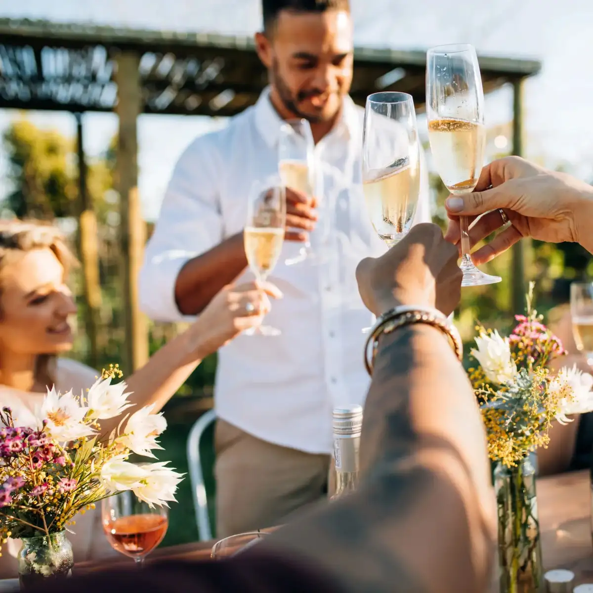 Охлаждающий чехол для вина платиновый