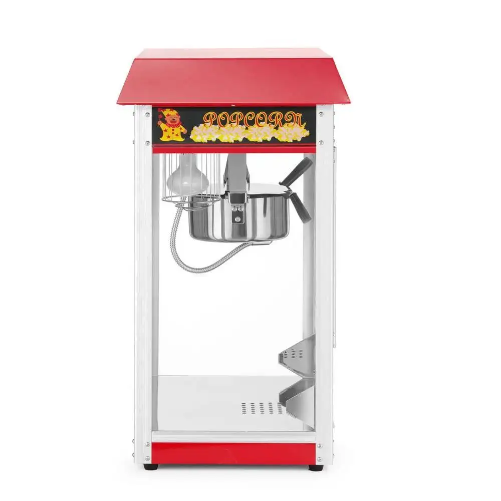 Профессиональный аппарат для попкорна настольный чёрный