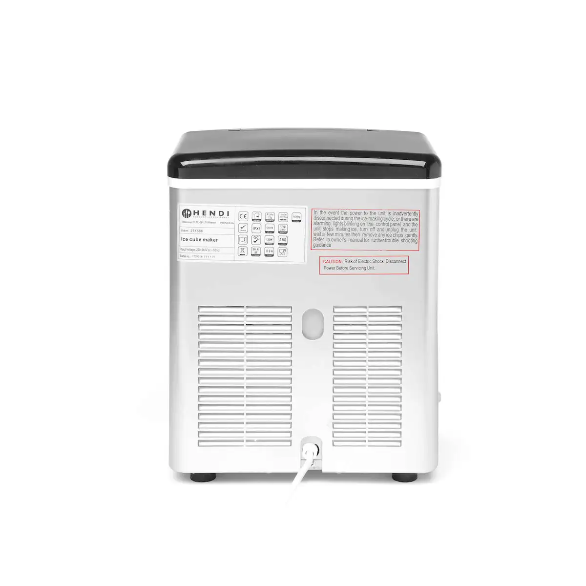 Машина для приготовления кубиков льда Arctic, 230 В, 130 Вт, 390x455x(h)699 мм, Arktic